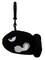 Nintendo Mario Kart Mocchi-Mocchi 4 Inch Plush Clip On - Bullet Bill